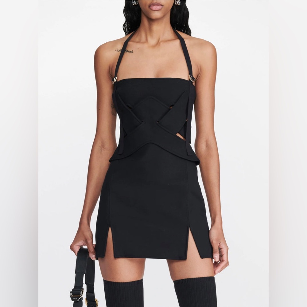 DION LEE ARROW LOCK MINI DRESS AUS 12/US 8